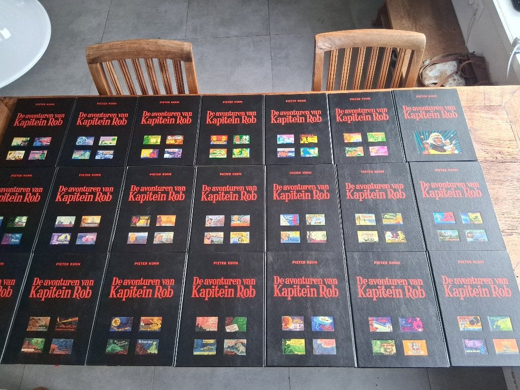 De Avonturen van Kapitein Rob, Gelezen, Complete serie of reeks, Ophalen of Verzenden, Pieter Kuhn