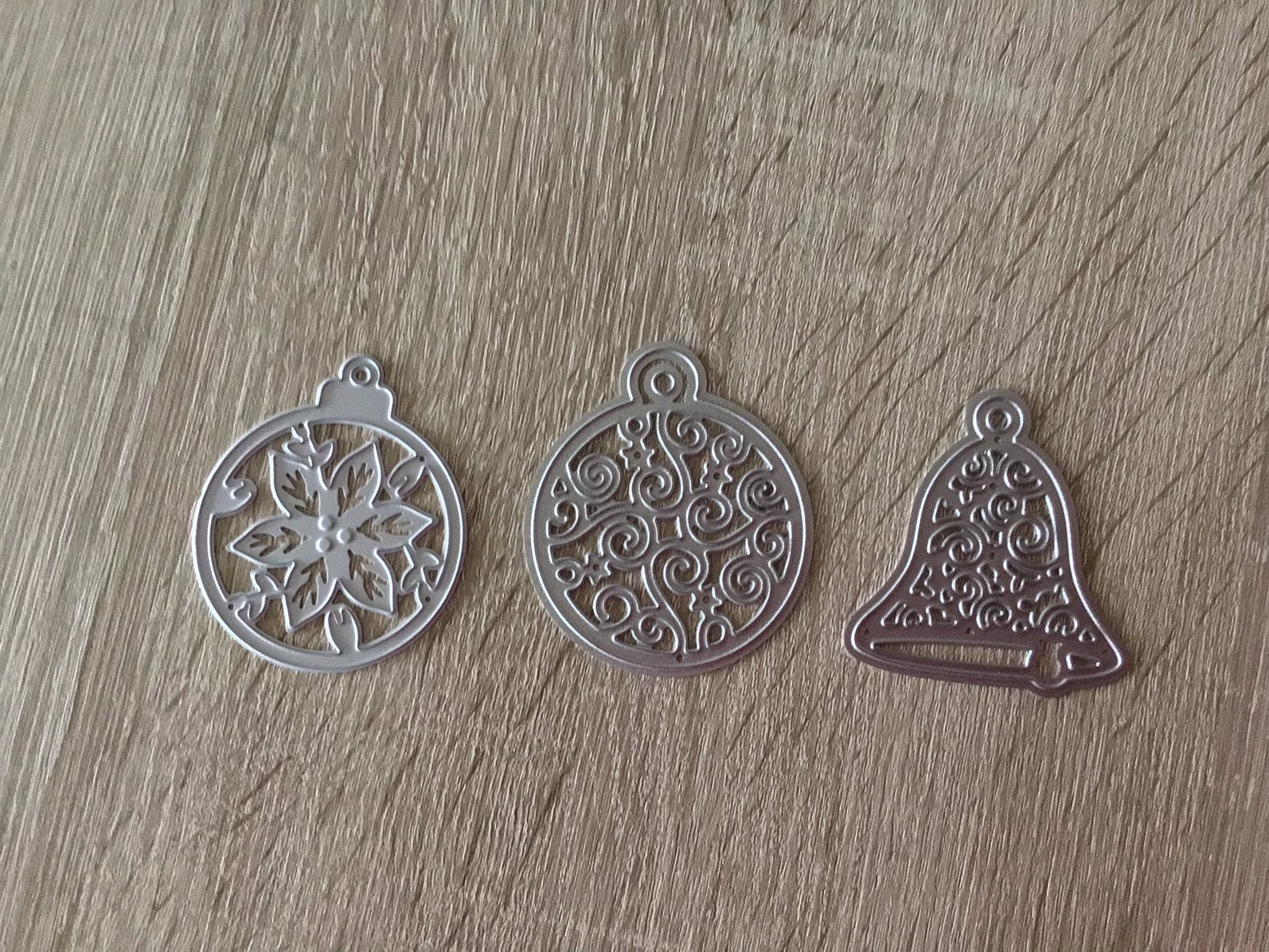 Snijmal 3 kerstballen, Ophalen of Verzenden, Zo goed als nieuw, Overige thema's, Pons of Mal