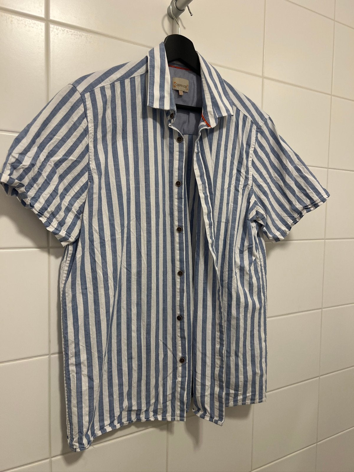 Heren Blouse Korte Mouwen | Maat L, Kleding | Heren, Overhemden, Ophalen of Verzenden, Zo goed als nieuw, Meerkleurig, Onbekend