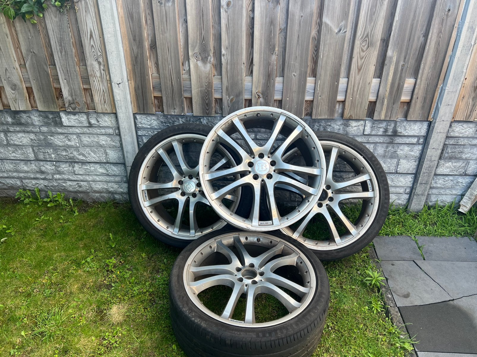 5X112 4 stuk Brabus velgen 22 inch, Ophalen