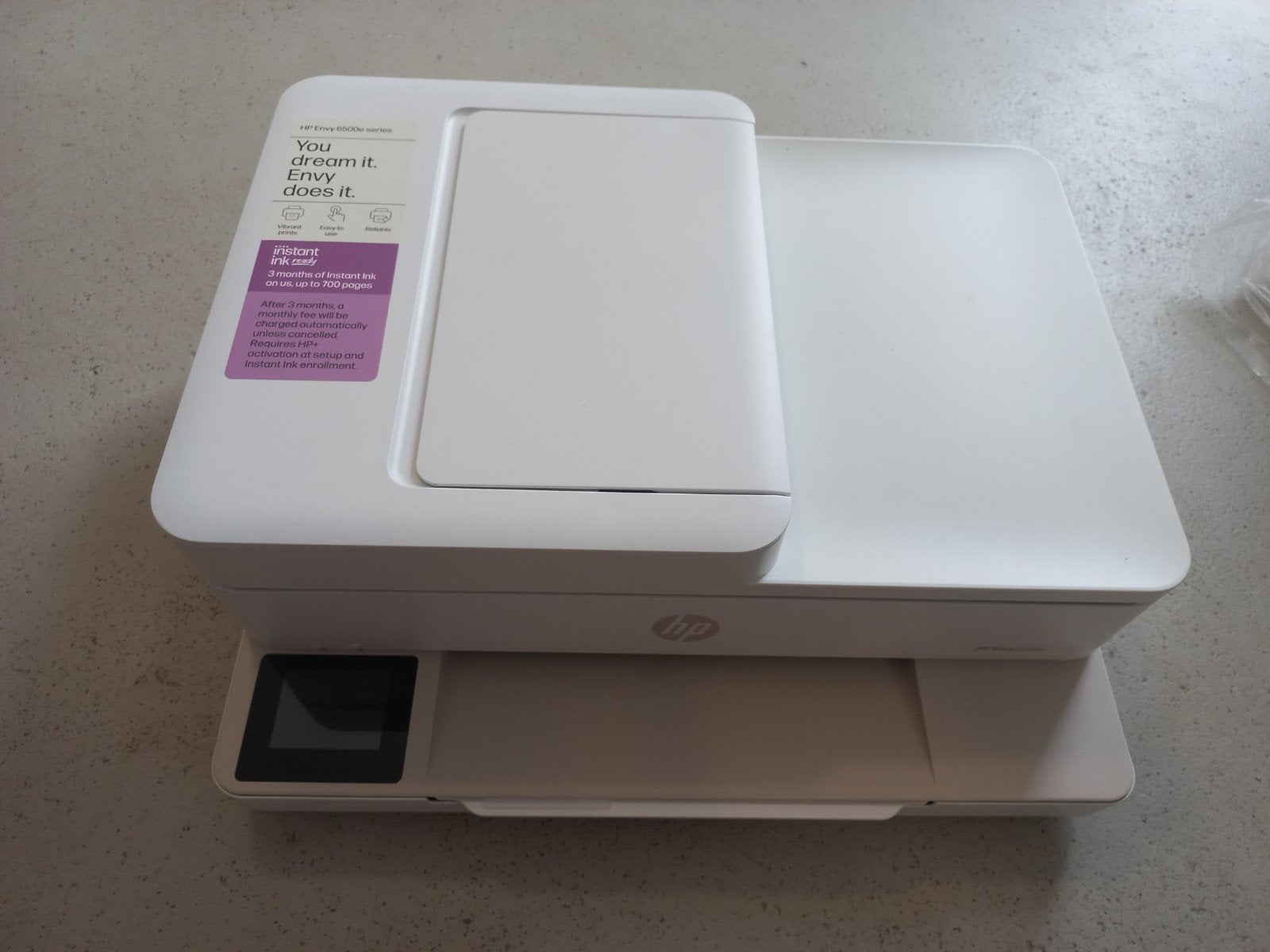 HP Envy 6520e All-in-One Printer - Draadloos & Kleur, Kleur printen, Inkjetprinter, All-in-one, Draadloos