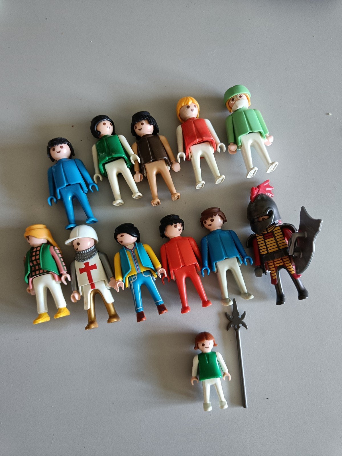 collectie playmobil poppetjes, coaching/familie opstelling, Ophalen of Verzenden, Zo goed als nieuw, Losse onderdelen, Figuren
