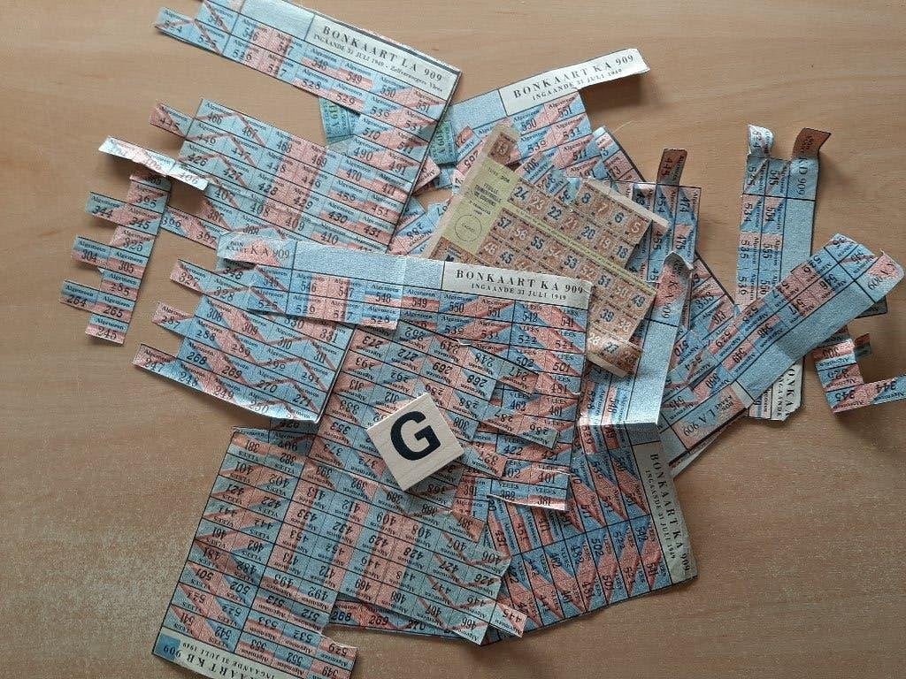 Bonkaarten 1940-1945 - Tweede Wereldoorlog, Verzamelen, Ophalen of Verzenden, Overige soorten, Nederland, Overige typen