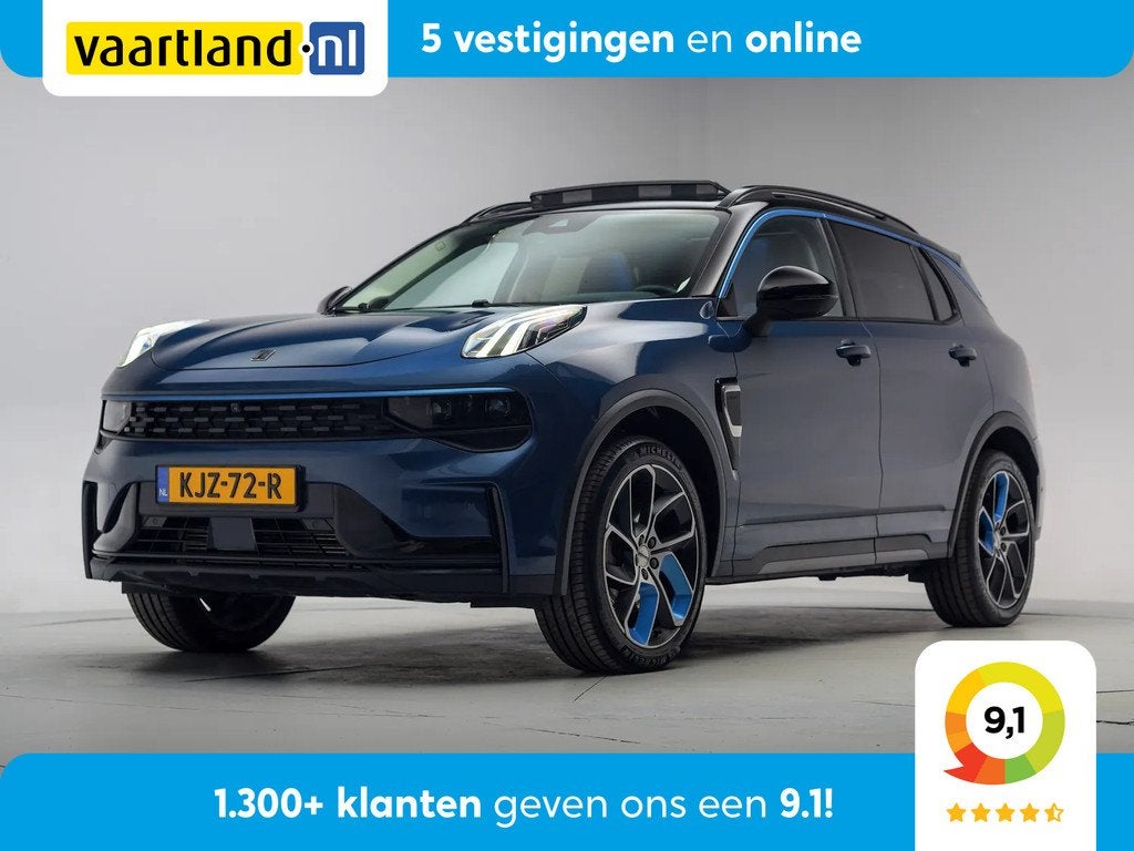 Lynk & Co 01 1.5 PHEV [ Panorama Navi Apple/Android Stoelver, Auto's, Automaat, Bedrijf, 1854 kg, Hybride Elektrisch/Benzine