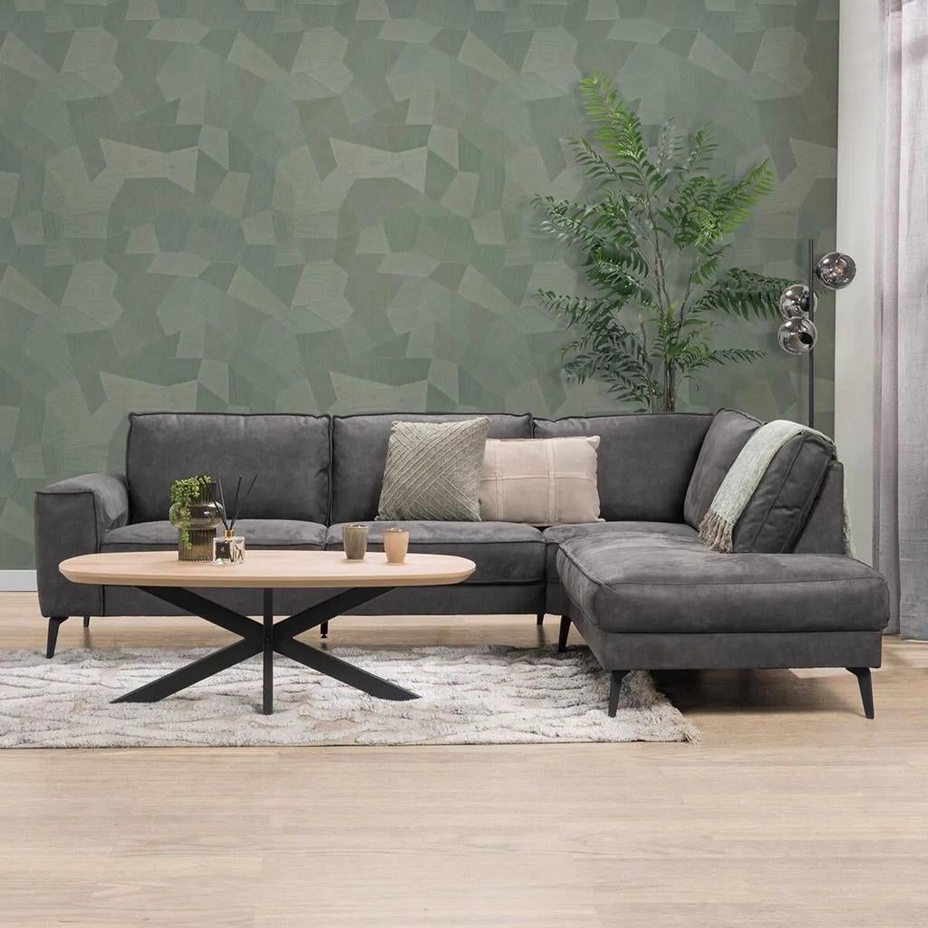 Hoekbank Haco Machester Chaise Longue 290x210cm, Ophalen, 250 tot 300 cm, Nieuw, 150 cm of meer