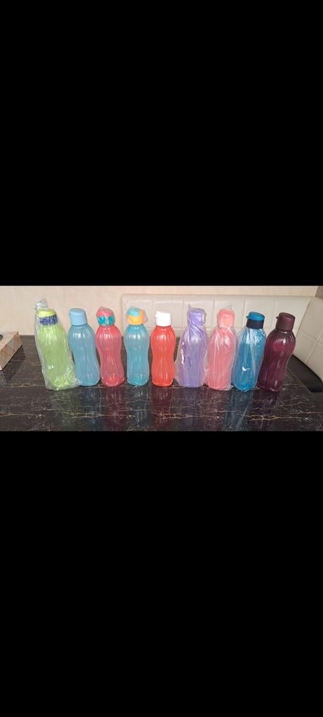 Nieuwe Tupperware Ecoflessen 750 ml - Diverse Kleuren, Ophalen of Verzenden, Nieuw, Overige typen