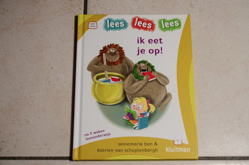 Lees lees lees ik eet je op! / Annemarie Bon AVI S , Boeken, Ophalen of Verzenden, Zo goed als nieuw, Fictie algemeen