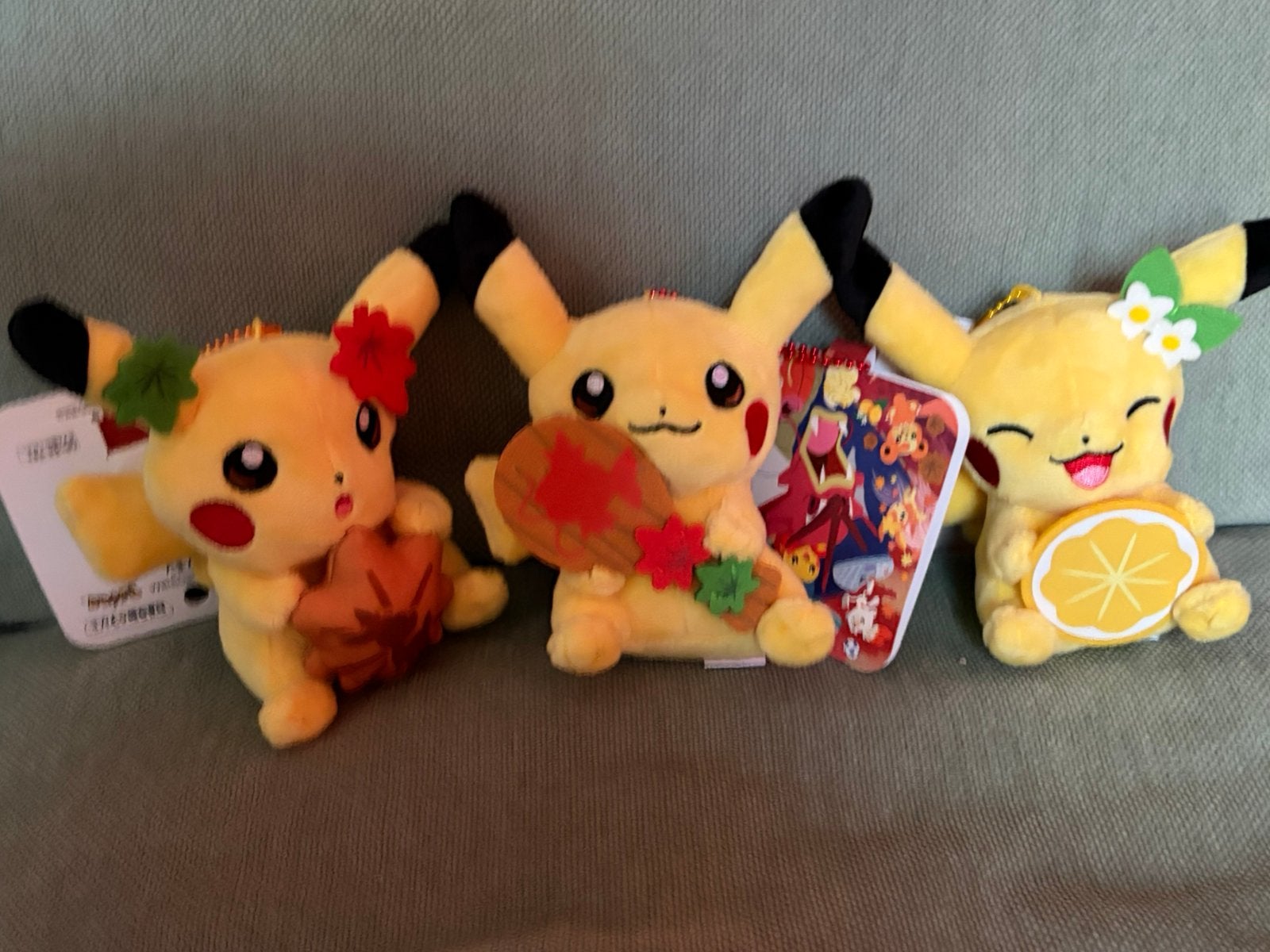 3 pikachu uit Singapore, Ophalen of Verzenden, Zo goed als nieuw, Overige typen