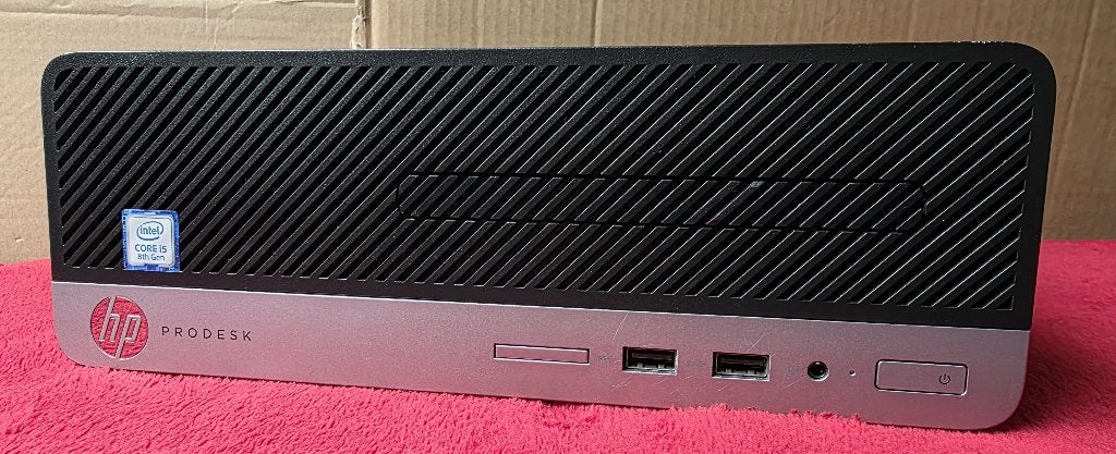 HP Prodesk 400 G5 SSF i5 8de Gen 8GB DDR4 256 SSD + Win 11, Computers en Software, Met monitor, Refurbished, Ophalen of Verzenden