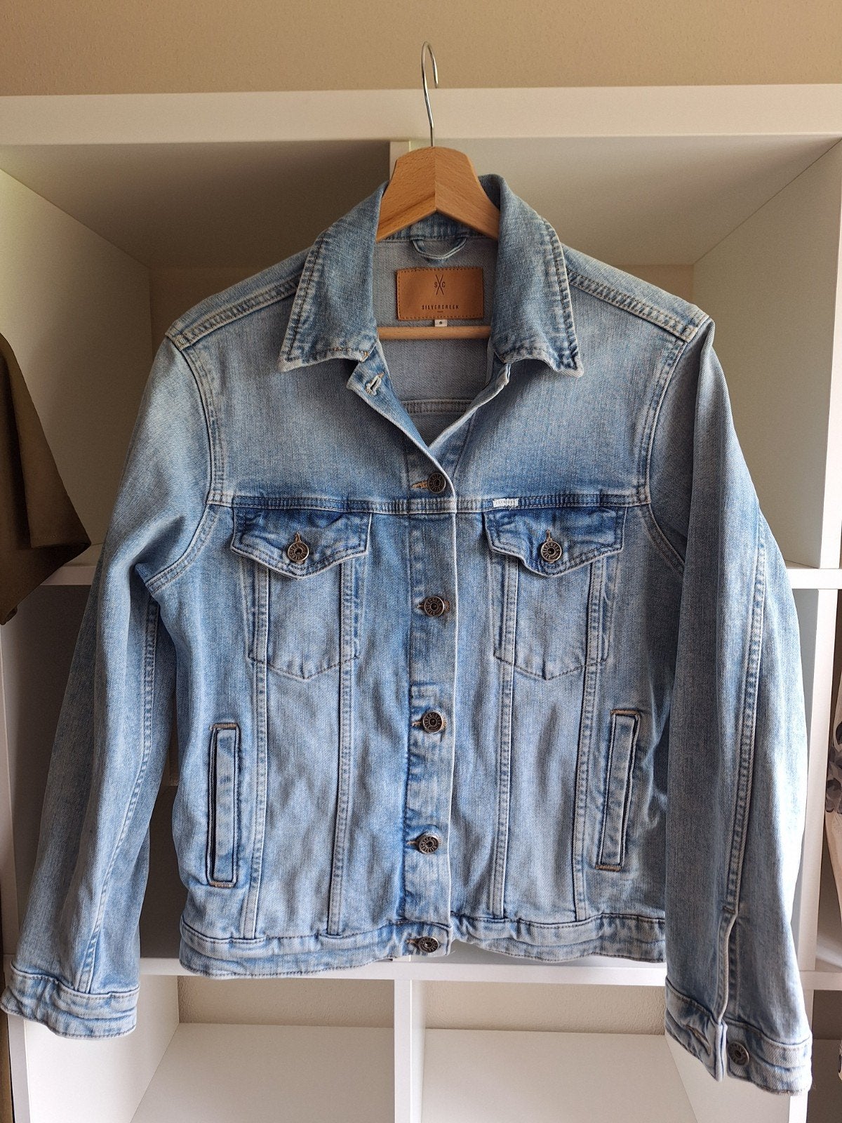 NIEUW Silvercreek spijkerjack maat S, Blauw, Nieuw, Ophalen of Verzenden, Maat 36 (S)