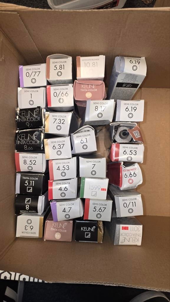 Keune Haarverf - Diverse kleuren en types, Ophalen of Verzenden, Nieuw, Overige typen