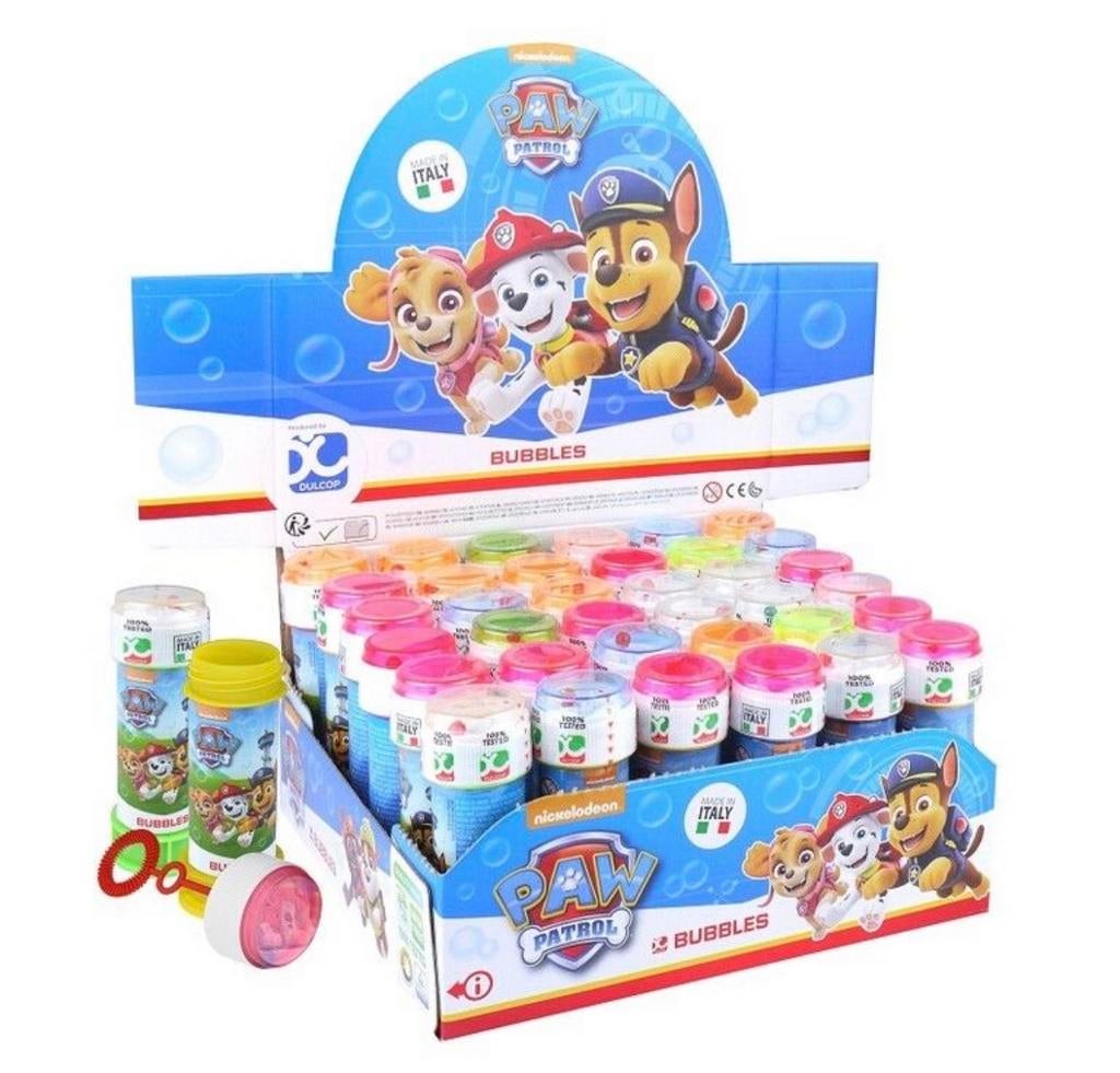 Partijverkoop 72 stuks Paw Patrol Bellenblaas - Nieuw, Ophalen of Verzenden, Nieuw, Jongen of Meisje