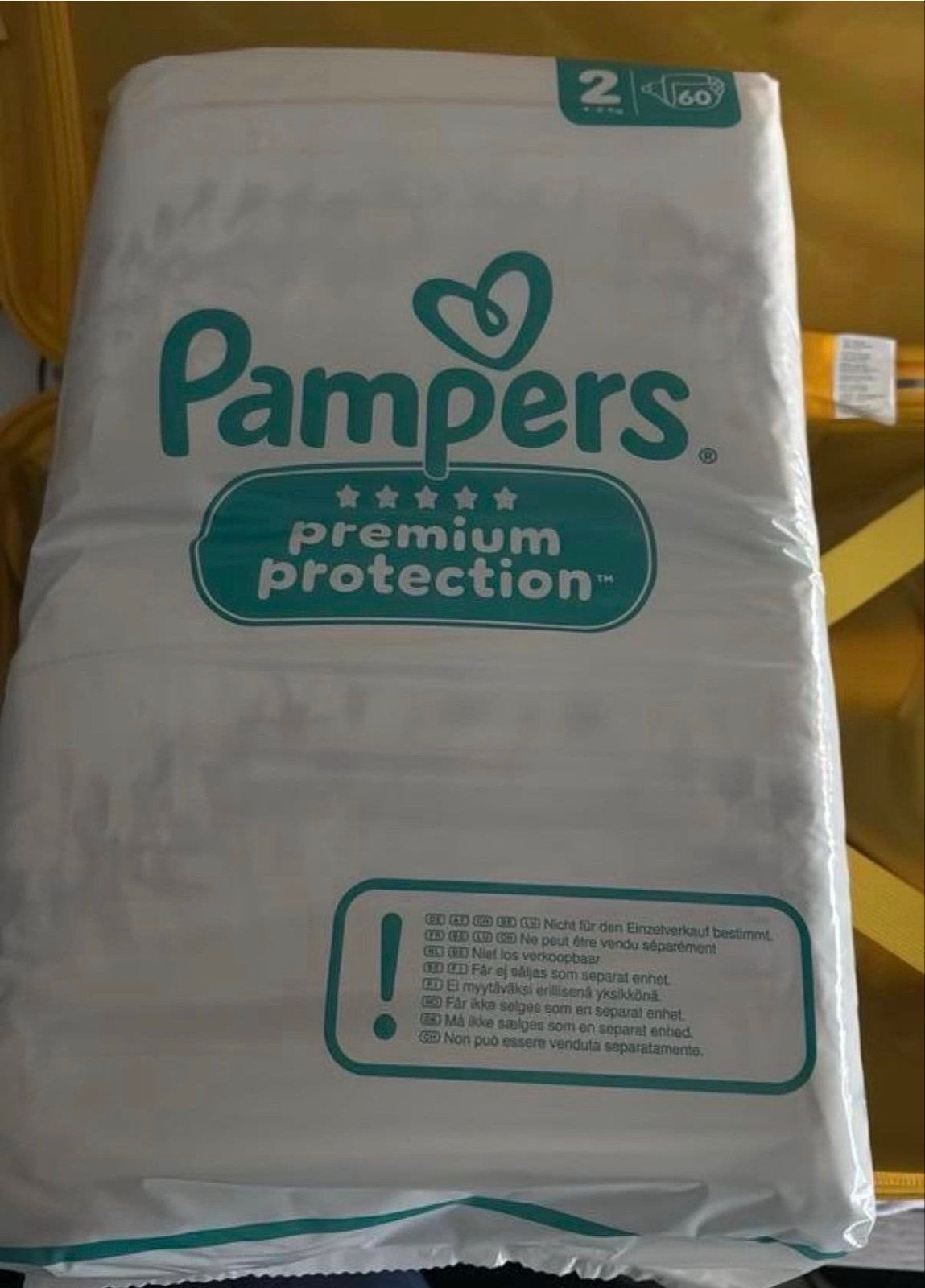 2 Nieuwe Pakken Pampers Premium Protection Maat 2, Ophalen of Verzenden, Nieuw