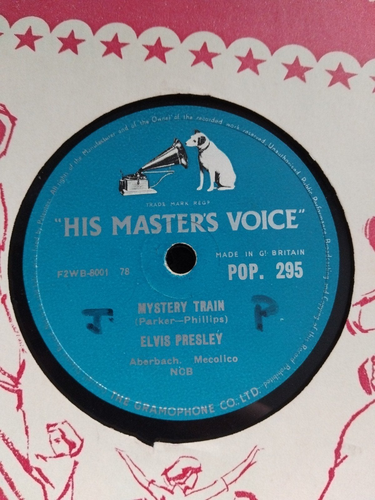 Elvis Presley - Mystery train, 78rpm, Ophalen of Verzenden, Gebruikt, 10 inch