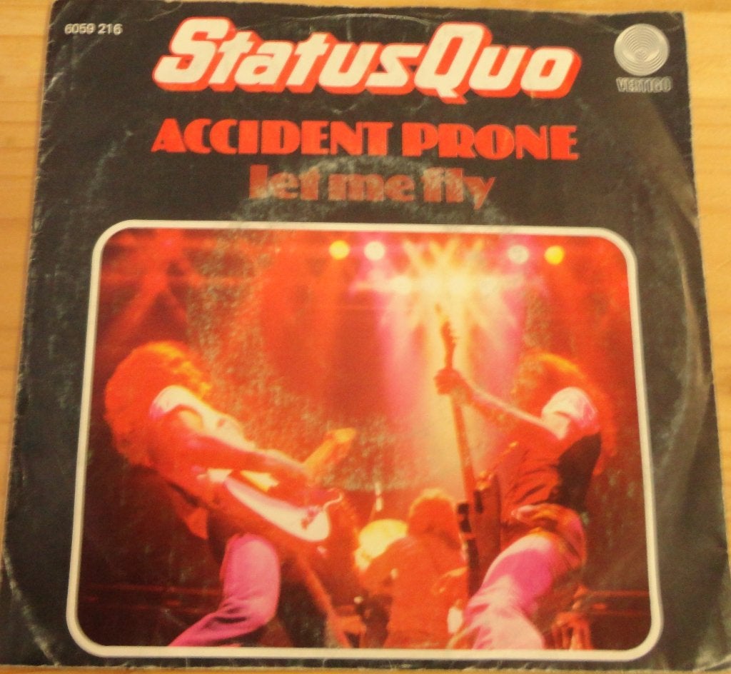 Status Quo > Accident Prone, Ophalen of Verzenden, Gebruikt, 7 inch, Rock en Metal