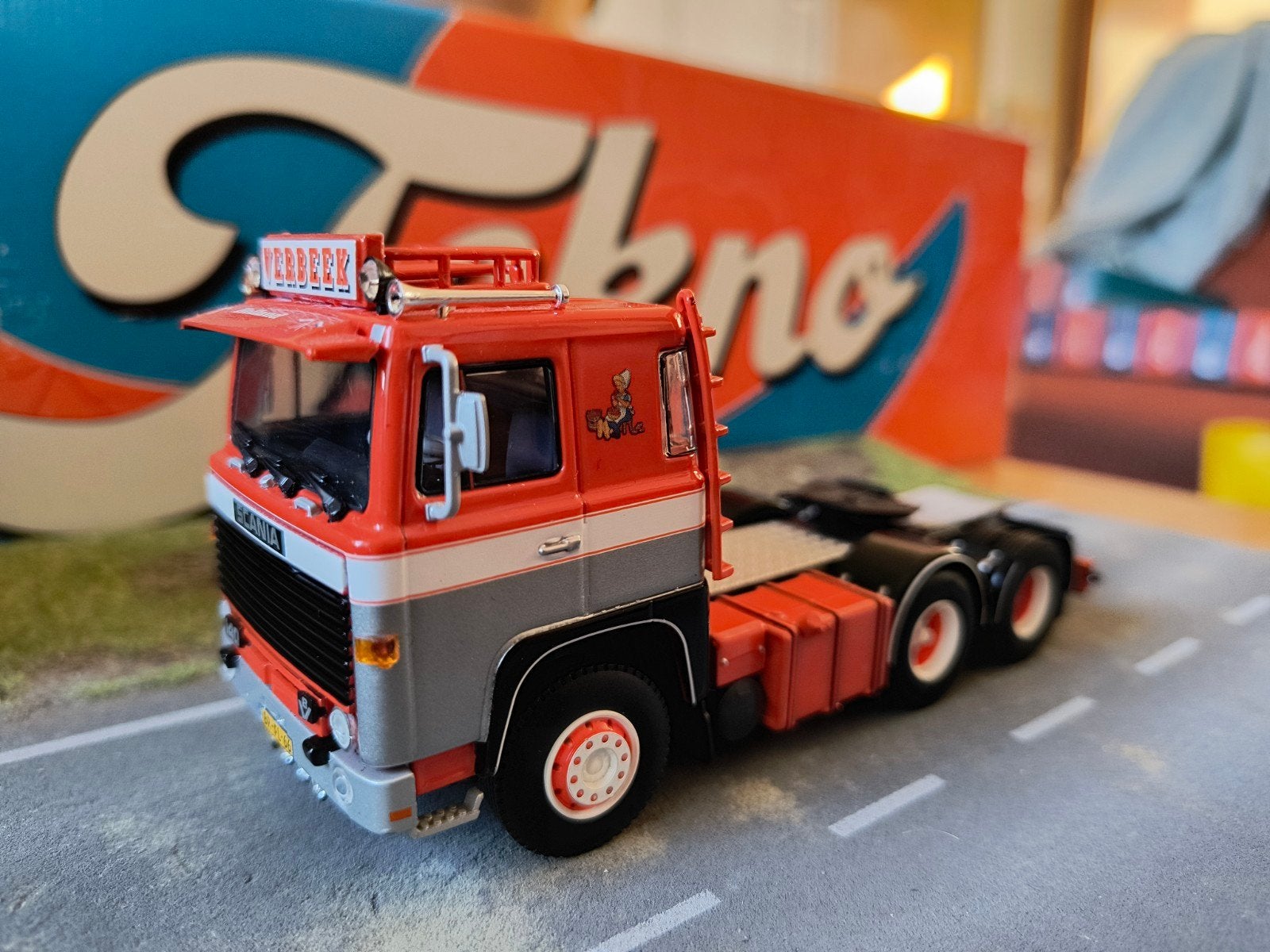 Wsi Scania Verbeek, Ophalen of Verzenden, Zo goed als nieuw, Bus of Vrachtwagen, Wsi