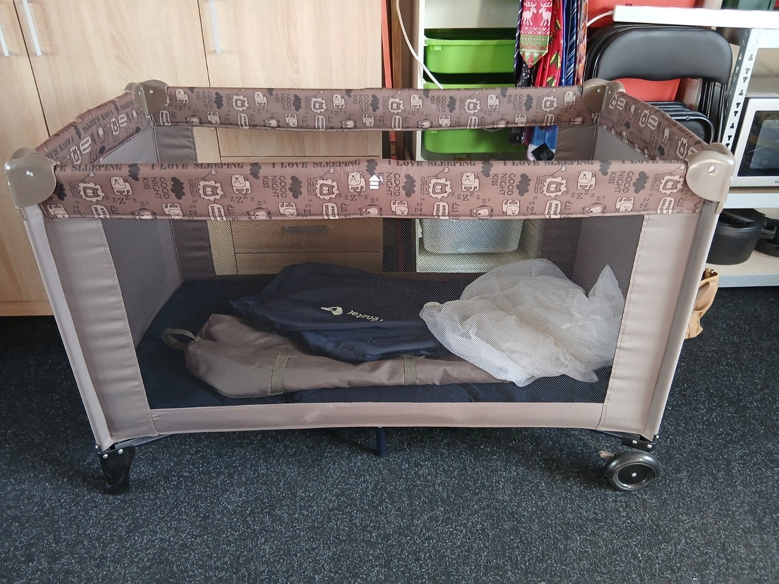 Campingbedje Prenatal, Kinderen en Baby's, Babywiegjes en Ledikanten, Ophalen, Gebruikt, Reisbedje