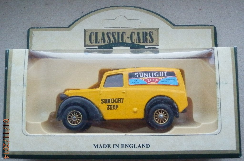 AL133 Modelauto Morris Z Van - Opdruk Sunlight - Merk: Lledo, Ophalen of Verzenden, Nieuw