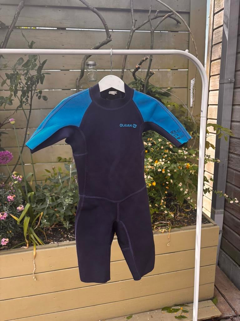 Wetsuit zomer kind maat 6/8, Watersport en Boten, Watersportkleding, Ophalen, Zo goed als nieuw, Kind, Wetsuit