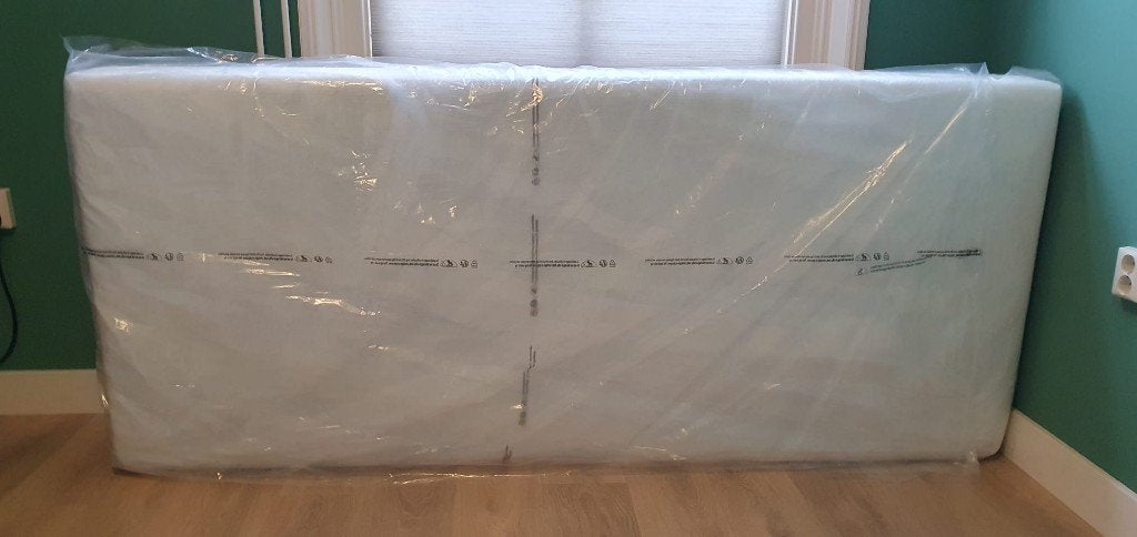 Matras Mila koudschuim 90x210x24 cm – Zo goed als nieuw, 90 cm, Eenpersoons, 210 cm, Ophalen of Verzenden