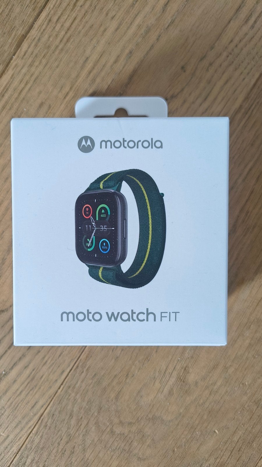 Hagelnieuwe en ongebruikte Motorola Watch Fit, Zwart, Nieuw, Ophalen of Verzenden, Stappen