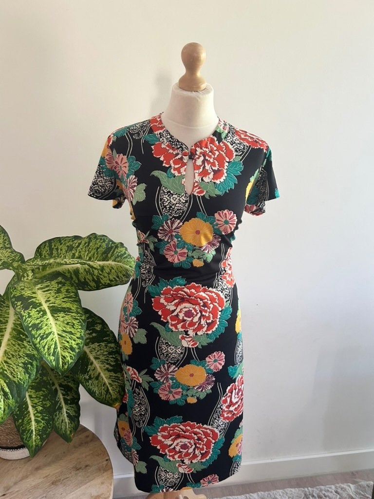King Louie maat XL Kimono Aziatische jurk 3342
