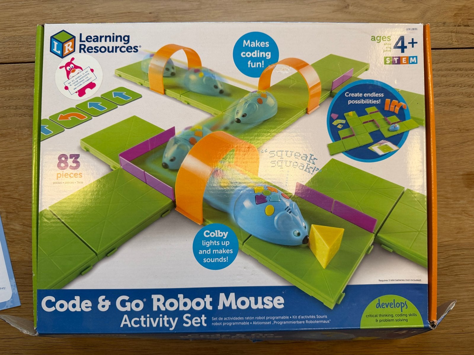 LearningResources Robot Muis Activiteitenset(muis is kapot!), Ophalen, Gebruikt, Puzzelen