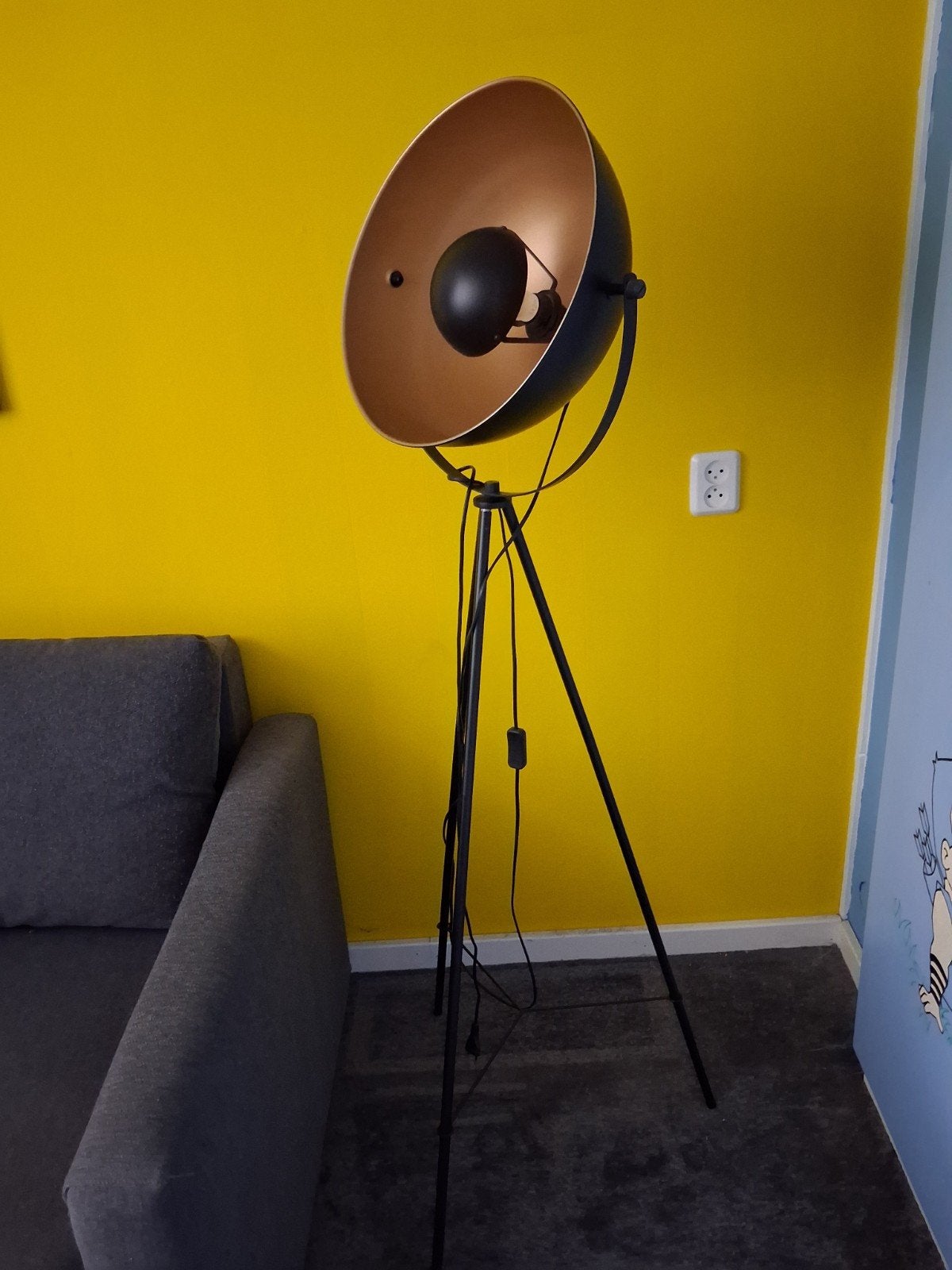 mooie vloerlamp, Ophalen, Zo goed als nieuw, Metaal, 150 tot 200 cm