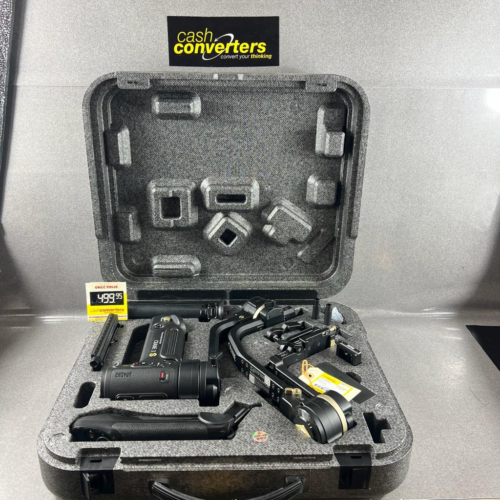 Zhiyun Crane 3S stabilisator compleet in koffer | 402597, Ophalen of Verzenden, Overige typen