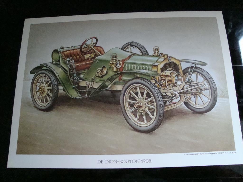 De dion- bouton - 1908, Ophalen of Verzenden, Nieuw, Auto's