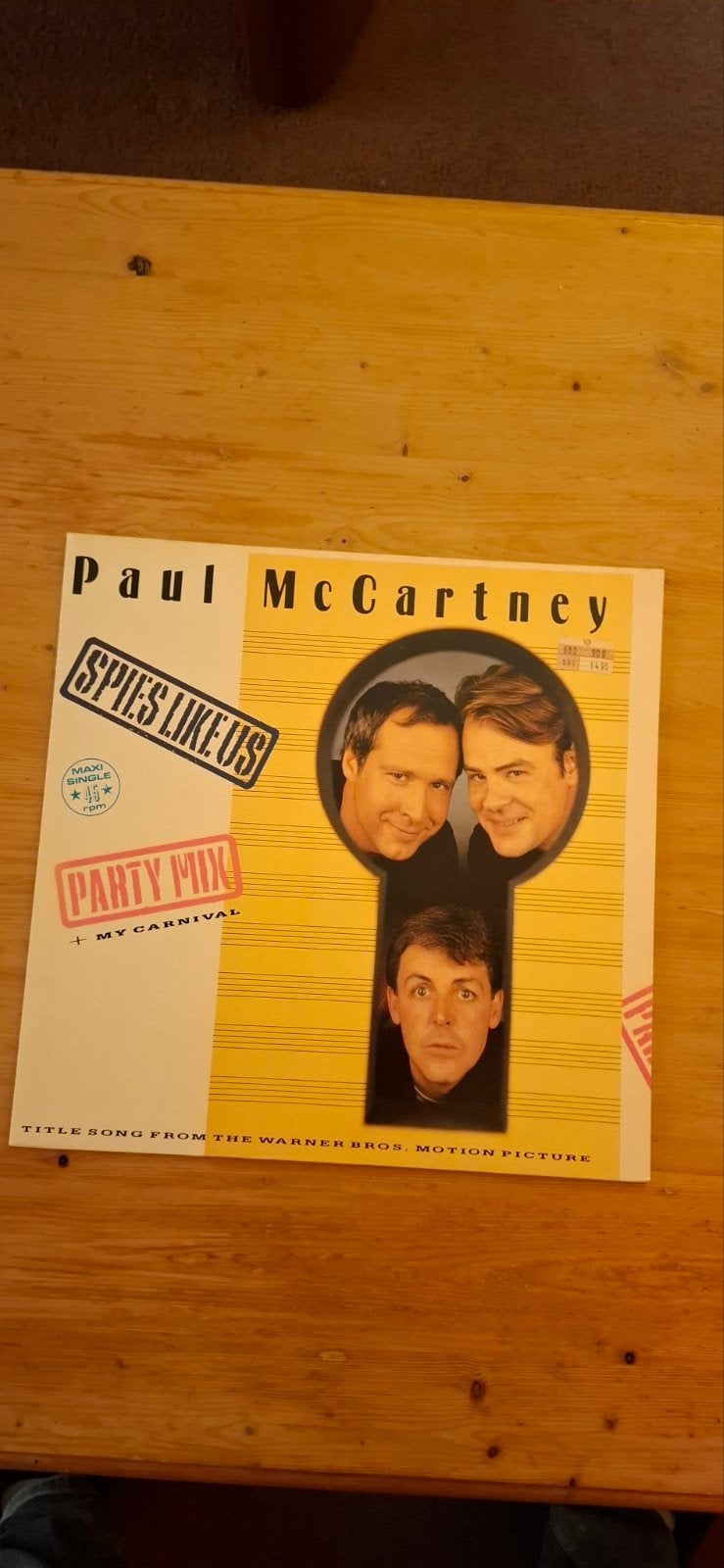 Paul McCartney - Spies Like Us (Maxi Single, Mint Condition), Ophalen of Verzenden, Zo goed als nieuw, EP, 12 inch