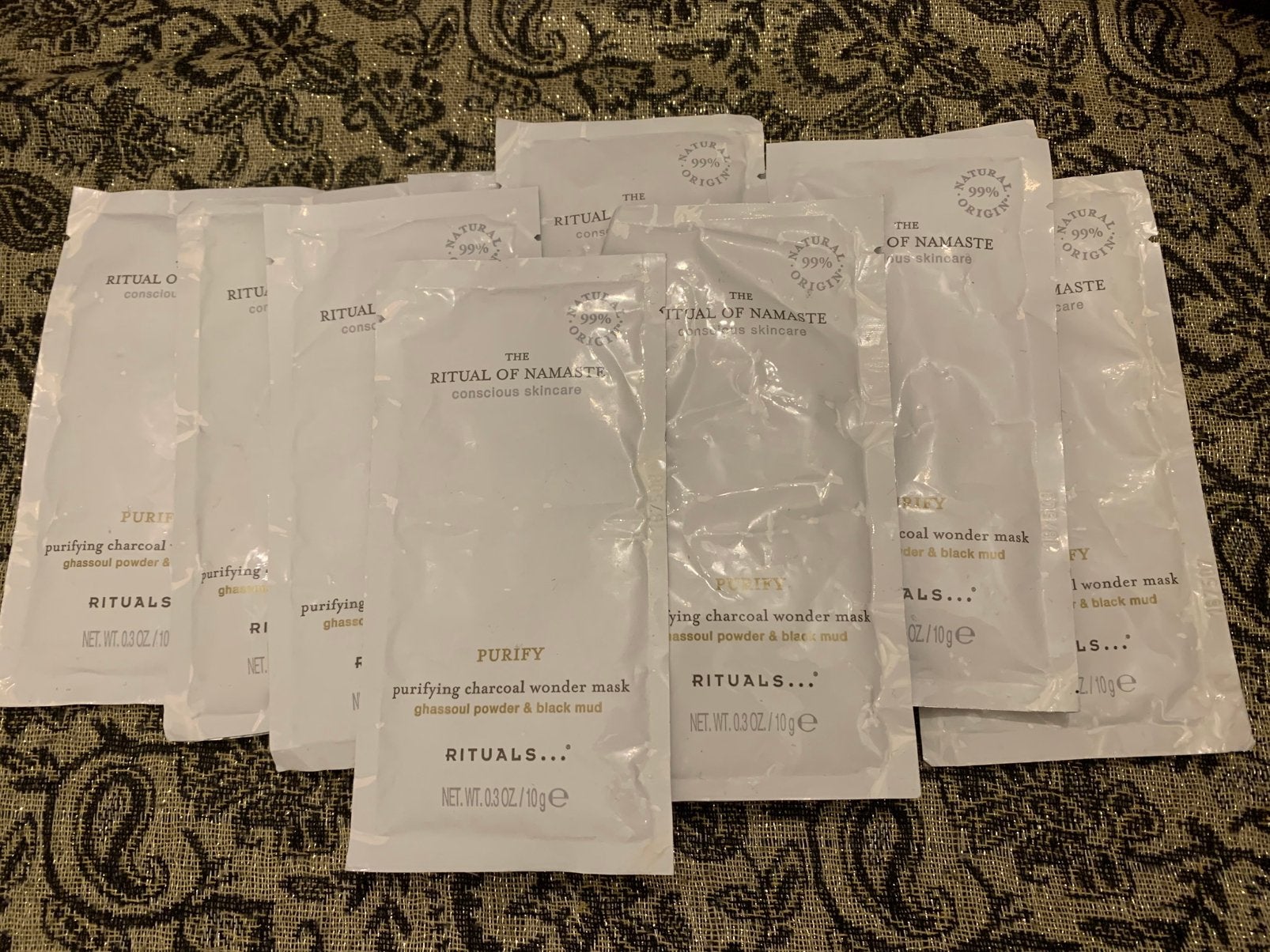 Rituals Namaste Charcoal wonder mask 120g, Ophalen of Verzenden, Nieuw, Gehele gezicht, Verzorging