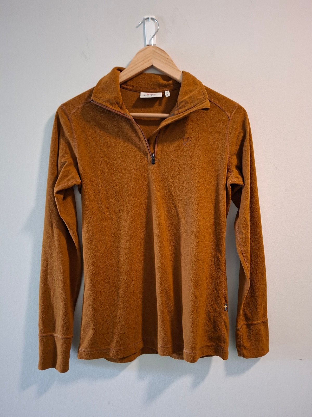 Fjällräven Bruine Fleece Top - Maat M, Kleding | Dames, Maat 38/40 (M), Bruin, Ophalen of Verzenden, Zo goed als nieuw