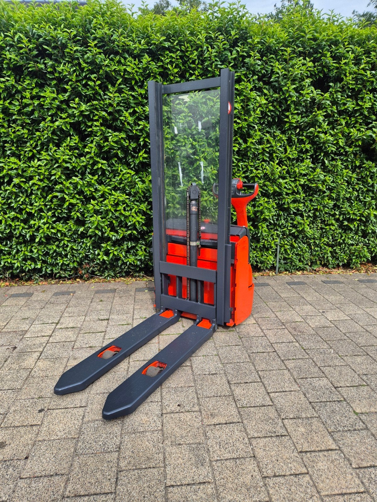 Linde L12 Elektrische Stapelaar | 1200 kg | Accu + lader |, Doe-het-zelf en Verbouw, Palletwagens en Pompwagens, Ophalen, Gebruikt