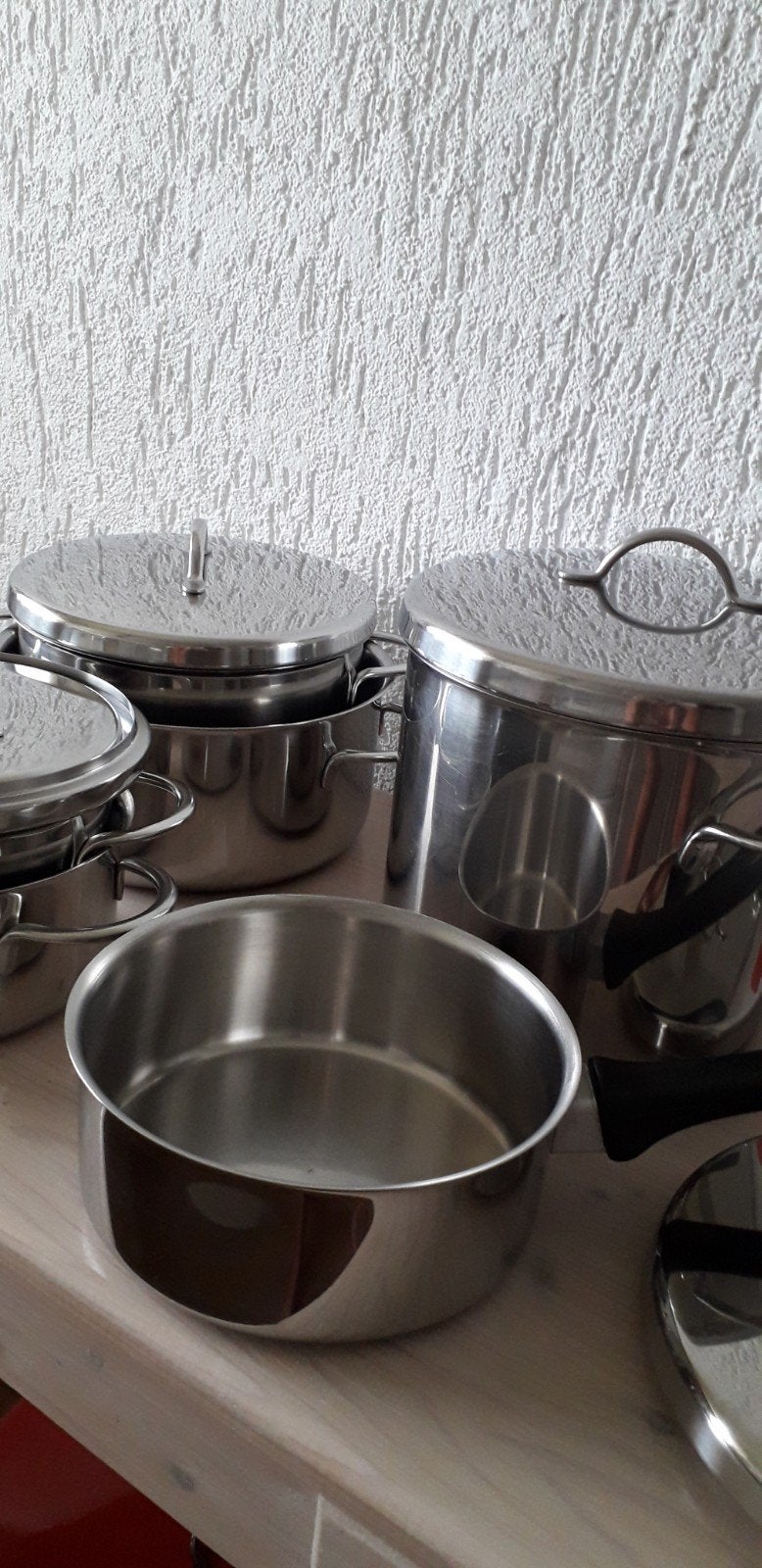 SIGG Pannenset met steelpan - Keramisch/Elektrisch/Gas, Huis en Inrichting, Met handvatten, Pannenset, Ophalen of Verzenden, Zo goed als nieuw