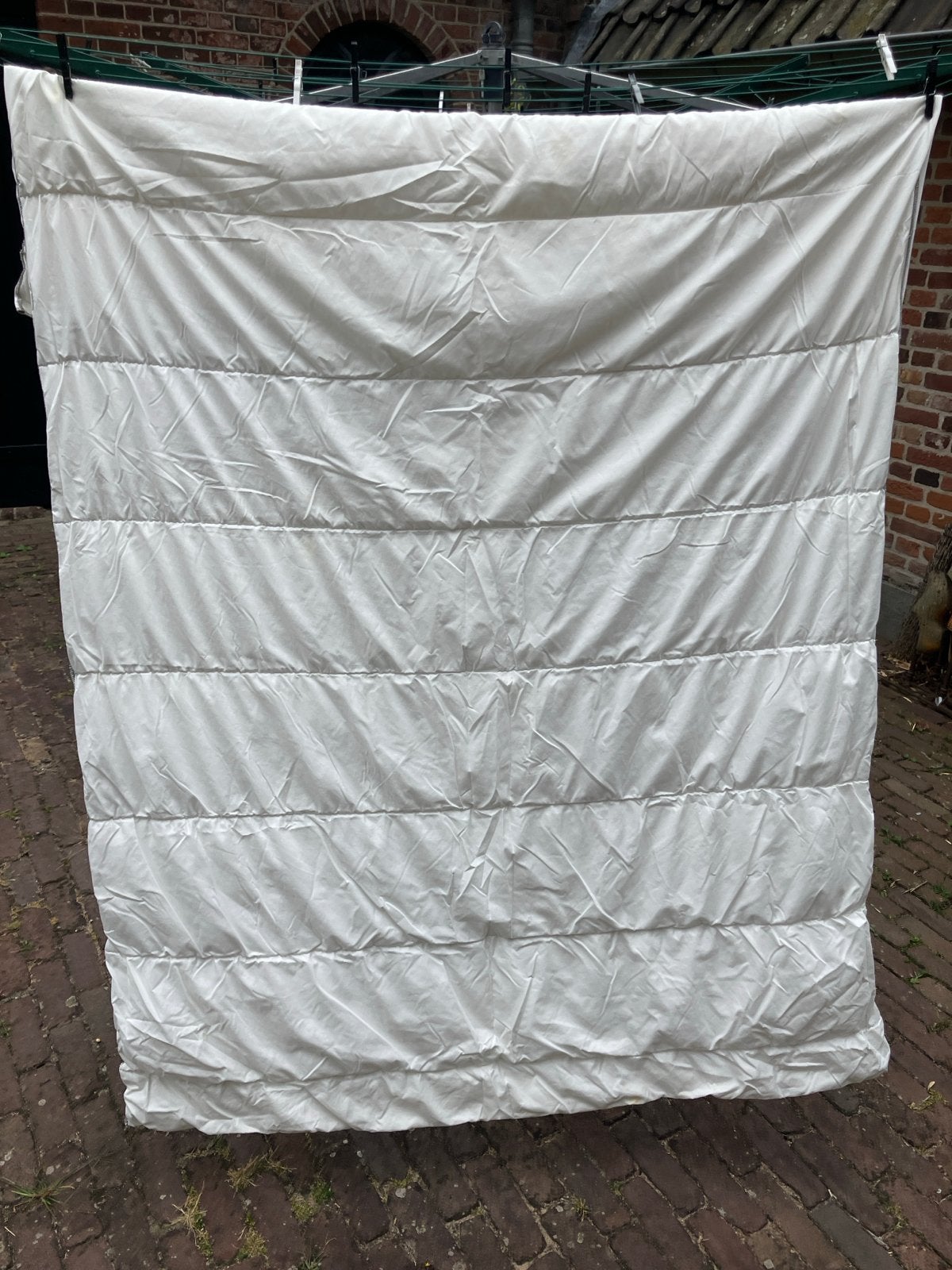 Eenpersoons zomer dekbed 140x200 - Netjes en schoon, Huis en Inrichting, Gebruikt, Eenpersoons, Ophalen of Verzenden, Deken of Dekbed