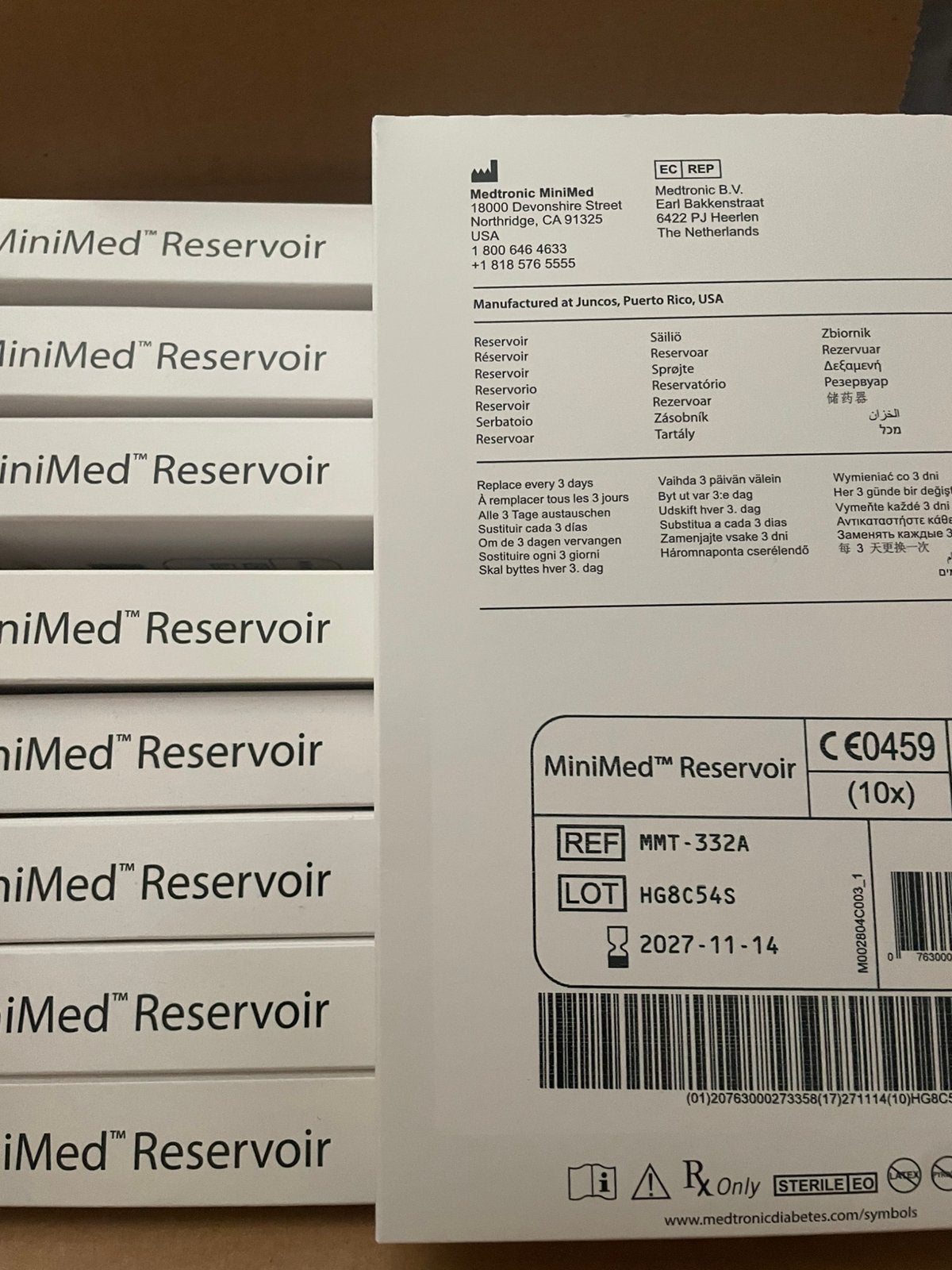 Minimed reservoir Medtronic, Diversen, Ophalen of Verzenden, Zo goed als nieuw