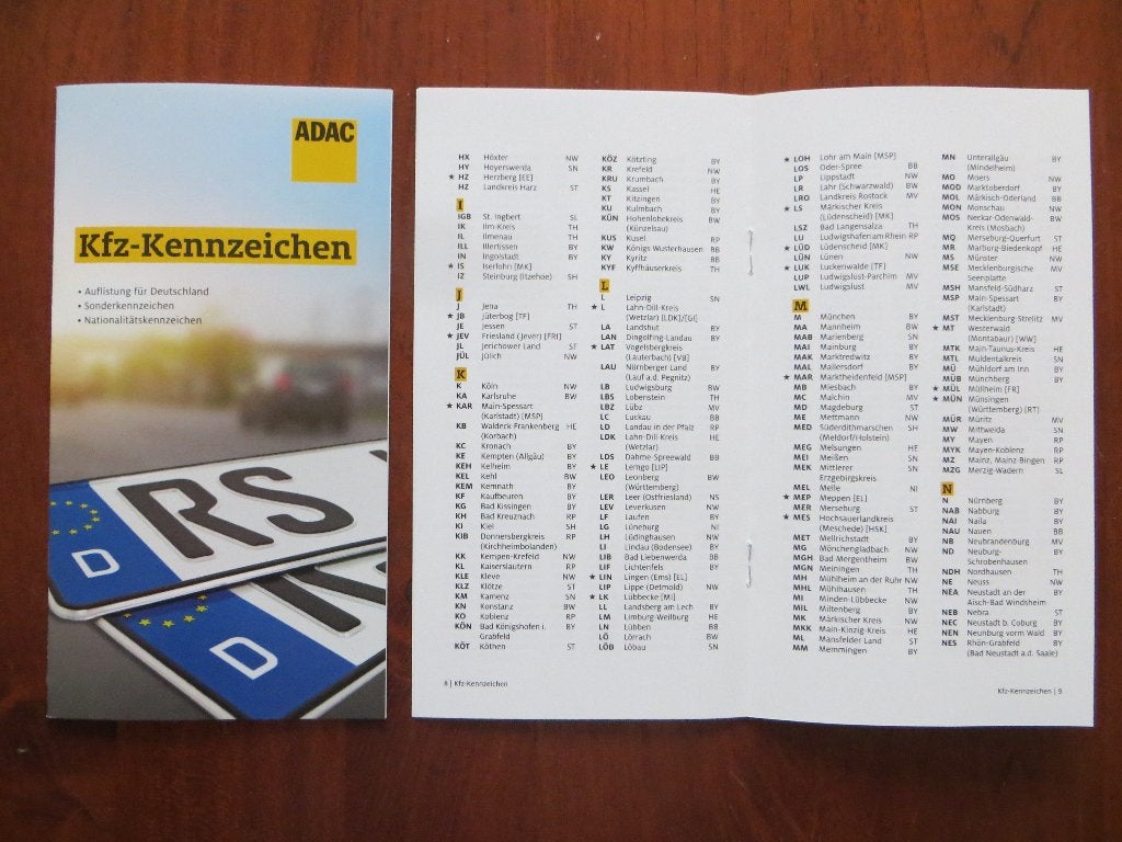 Kfz-Kennzeichen: Duitse kentekenplaten, Ophalen of Verzenden, Nieuw, Auto's