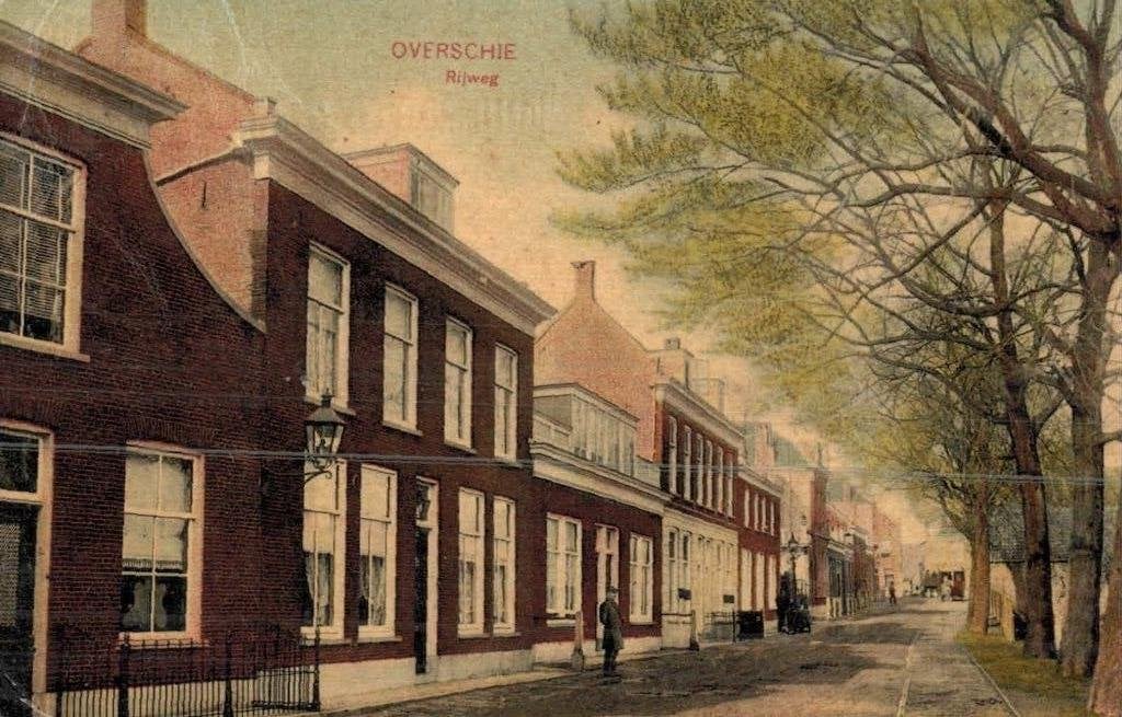 1913 Overschie Rijweg - ROTTERDAM, Ophalen of Verzenden, Voor 1920, Gelopen, Zuid-Holland