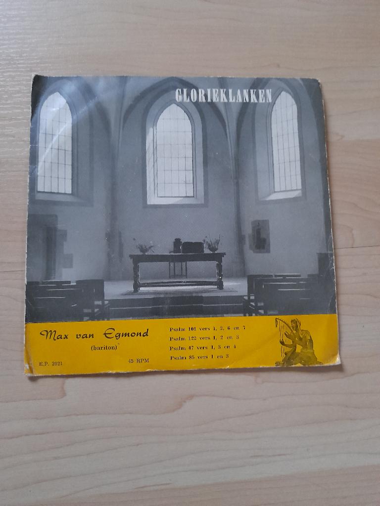 SINGLE GLORIEKLANKEN MAX VAN EGMOND, Ophalen of Verzenden, Gebruikt, Pop