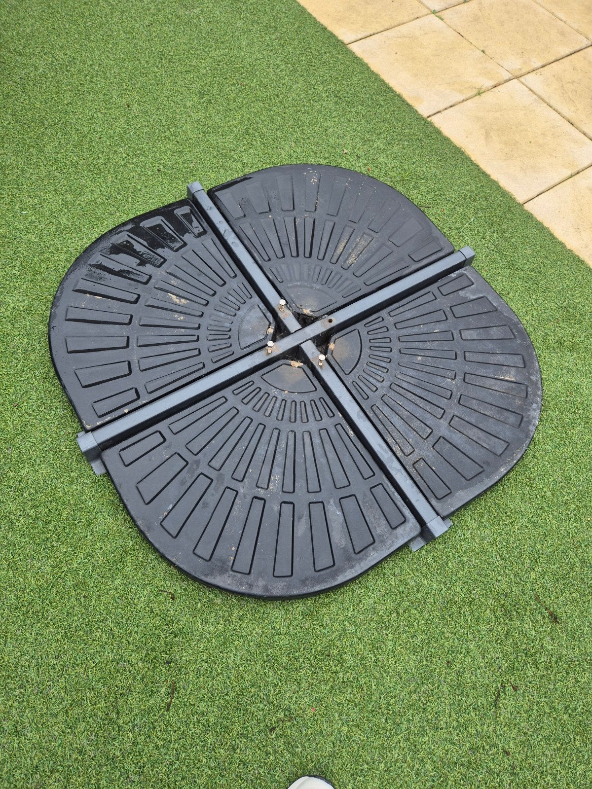 Parasolvoet voor zweefparasol - Gebruikt