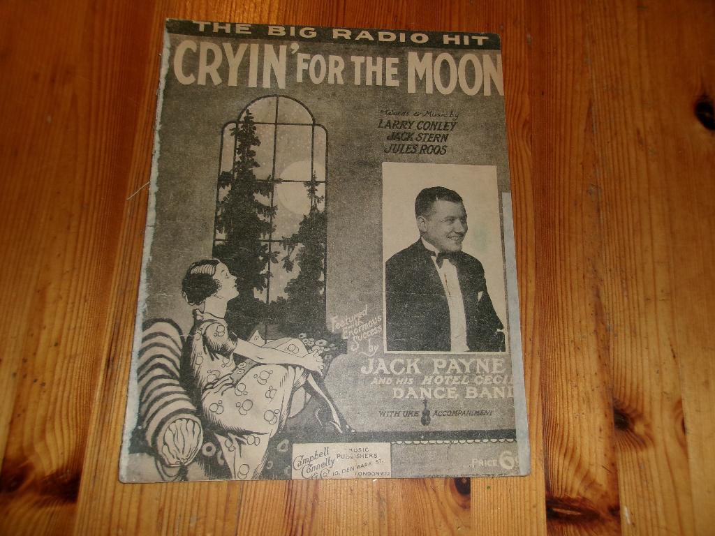 Cryin' for the moon - Conley / Stern / Roos, Gebruikt, Gitaar, Ophalen of Verzenden, Artiest of Componist