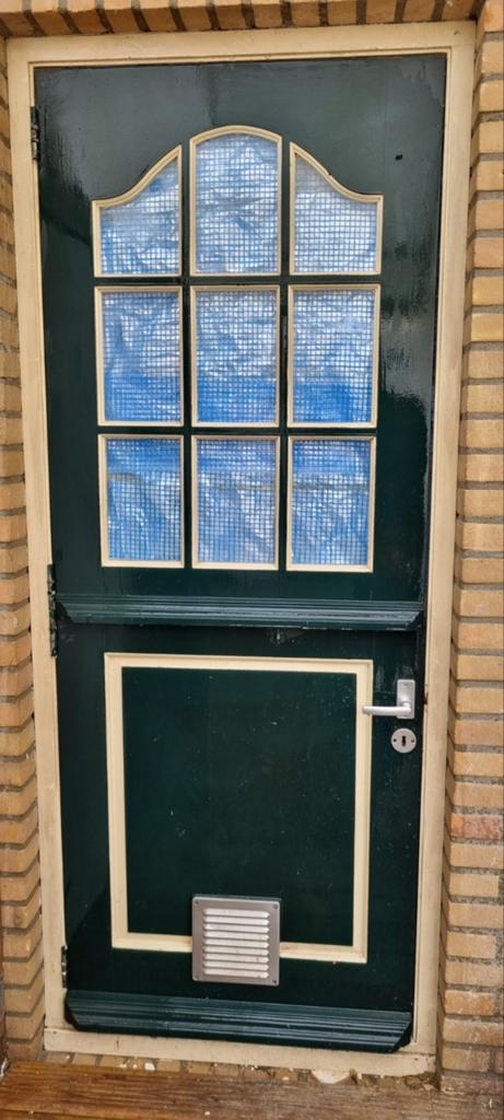 Boerendeur 2 delig, Doe-het-zelf en Verbouw, Deuren en Horren, Ophalen, Buitendeur, 200 tot 215 cm