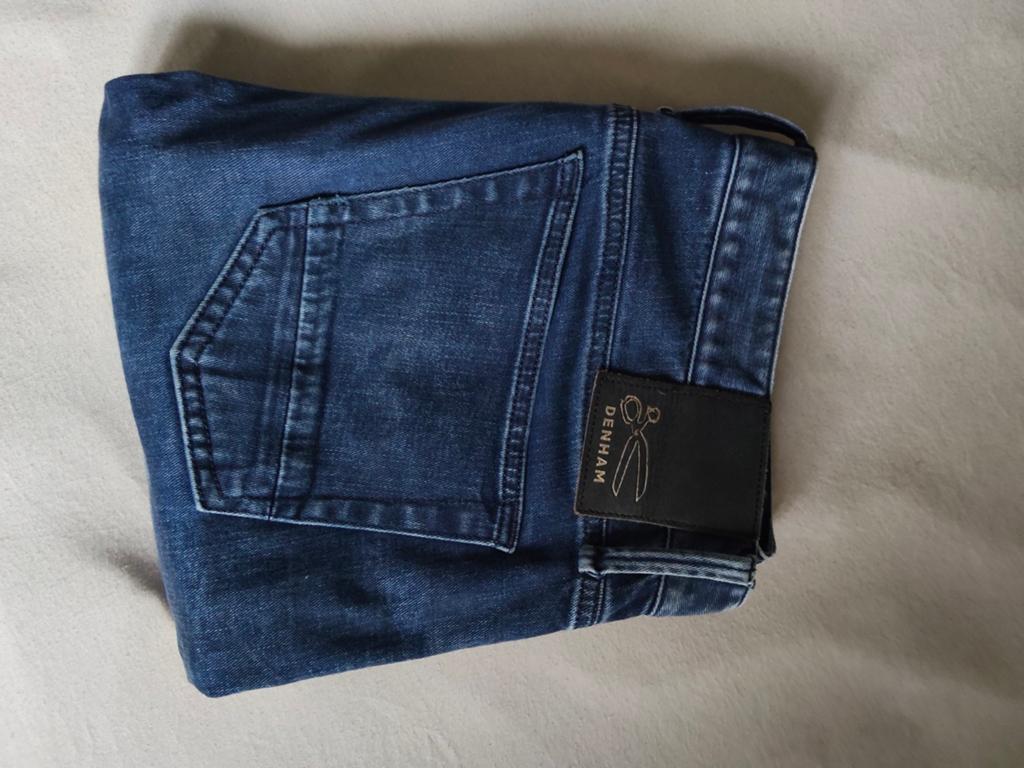 Denham Skinny Fit Bolt jeans, Kleding | Heren, Spijkerbroeken en Jeans, Blauw, W32 (confectie 46) of kleiner, Ophalen of Verzenden