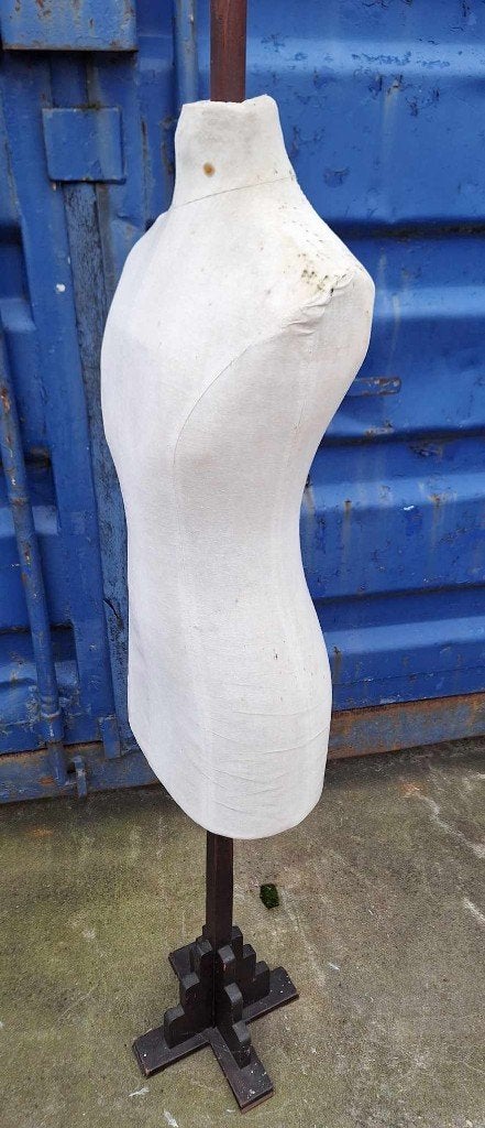 Mooi vintage paspop of mannequin uit Zweden., Ophalen, Gebruikt, ., Paspop