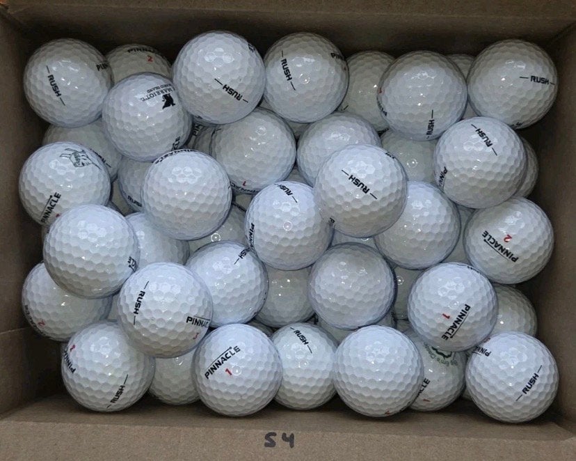 100 Pinnacle Rush golfballen goede kwaliteit, Ophalen of Verzenden, Zo goed als nieuw, Bal(len), Overige merken