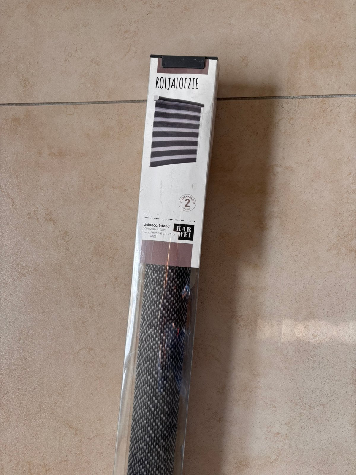 Duo rol gordijn100x200, Ophalen of Verzenden, Zo goed als nieuw