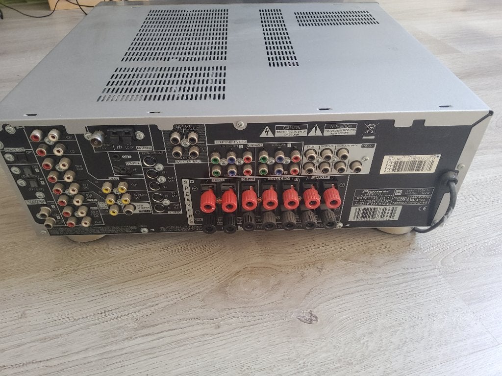 Pioneer versterker incl 2 magnat speakers, Afstandsbediening, Ophalen, Gebruikt, Pioneer