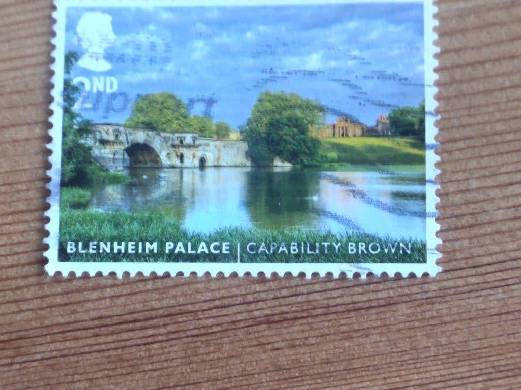 Engeland recent 2016 Landgoed tuinen Blenheim Palace, Ophalen of Verzenden, Gestempeld
