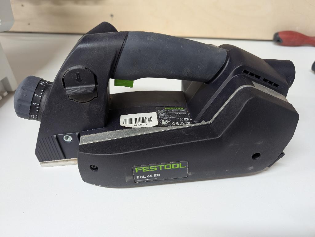 Festool EHL 65 EQ-plus elektrische schaaf, Ophalen of Verzenden, Zo goed als nieuw, Elektrisch